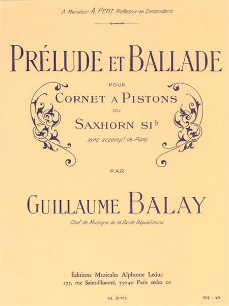 Prelude & Ballade