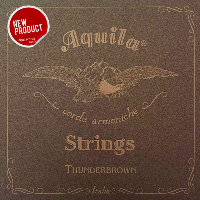 Juego de 4 Cuerdas Thunderbrown para Ukelele Bajo