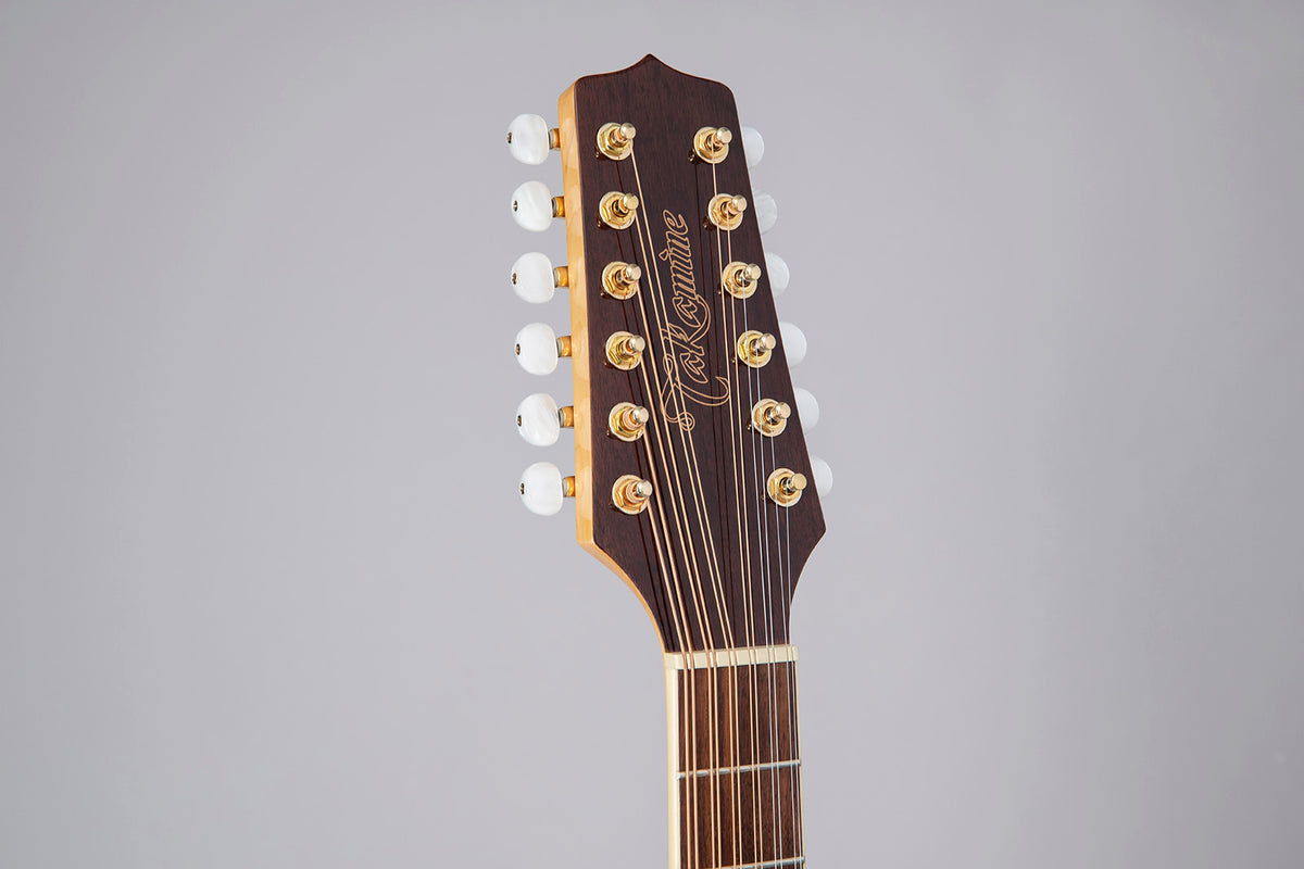GD74CE-12 Dreadnought Cuerdas Natural