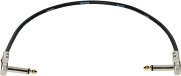 Cable Patch 40 cm Acodado Extremos Chapados En Oro