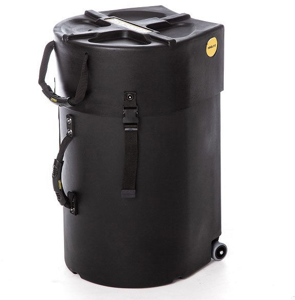 10" Black Djembe Hardcase