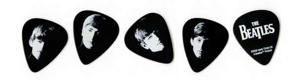 Beatles Púas de guitarra Meet The Beatles Paquete de 10 Gruesas