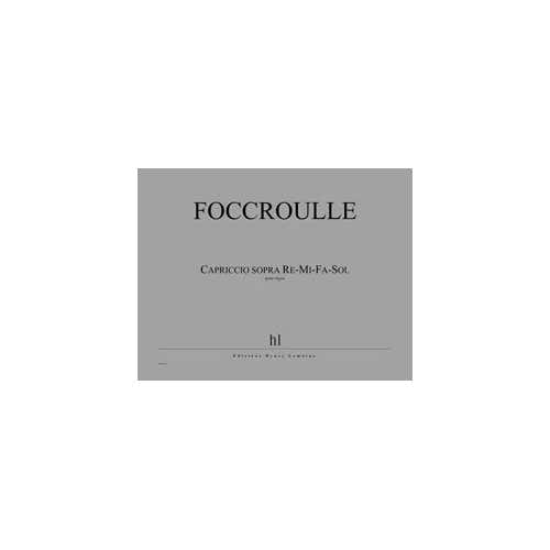 Foccroulle - Capriccio Sopra ré-fa-MI-sol - Orgue