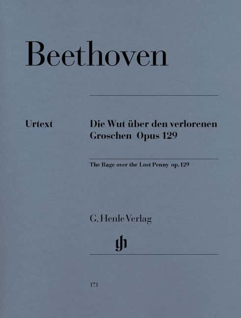 Beethoven L.V. - Alla Ingharese Quasi Un Capriccio G Major Op. 129 [the Rage Over The Lost Penny]