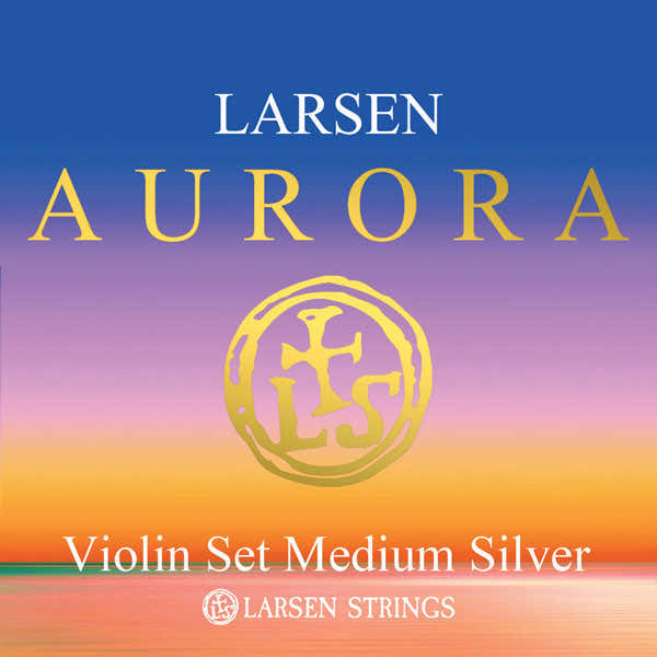 Larsen Strings Aurora 4/4 Juego - Re Medium Plata