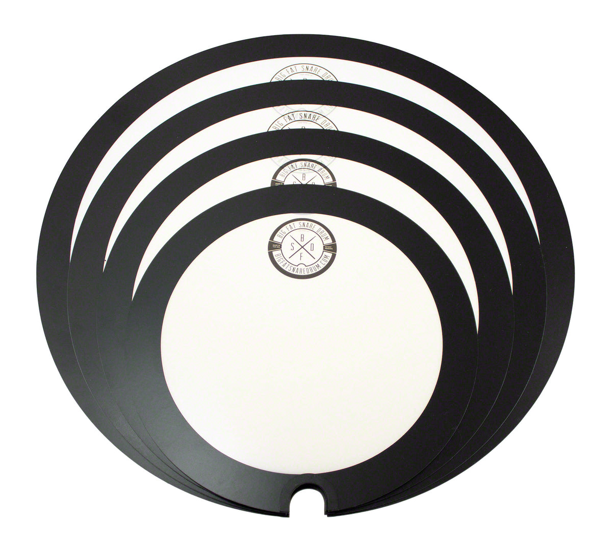 Big Fat Snare Drum Paquete Studio BFSD 10" 12" 14" 16"