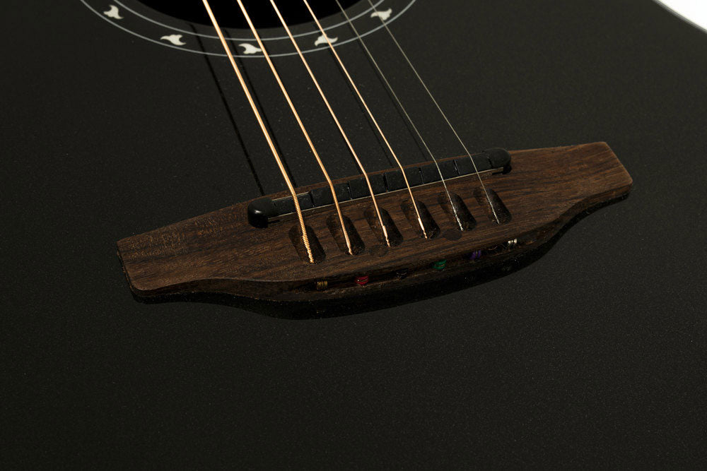 Guitarra Electro-Acústica Pro Series Ultra Mid-Depth Non-Cutaway Pitch Black
