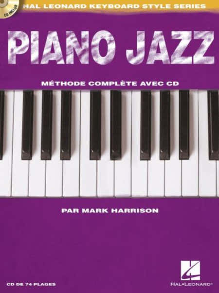 Harrison Mark - Piano Jazz + CD - Edition Francaise