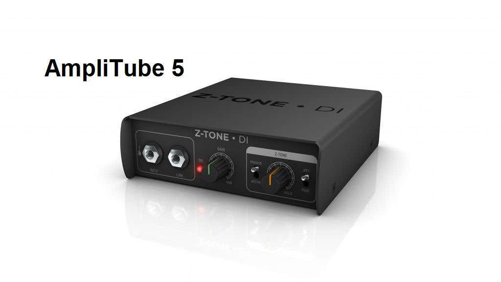 Z-tone DI+amplitube.5 paquete