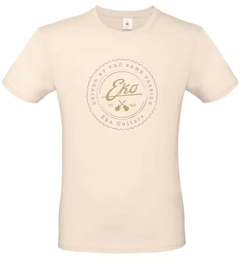 "S" Camiseta Logo Eko - Blanco Crema