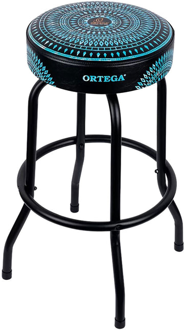 Taburete azul de 30"