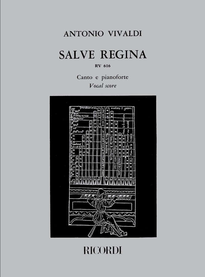 VIVALDI A. - SALVE REGINA - CHANT ET PIANO