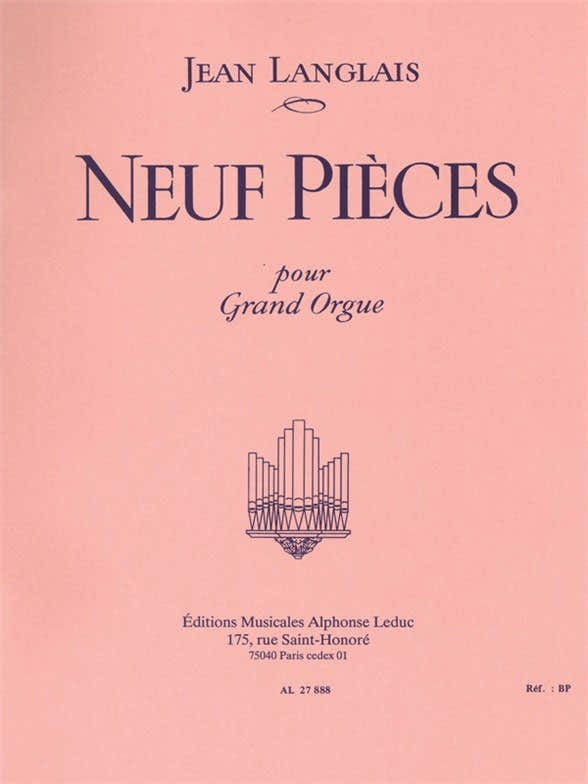9 Pieces pour Grand Orgue