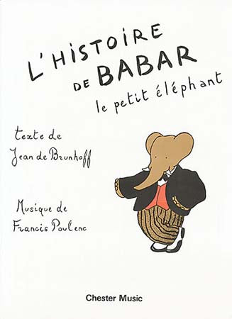 Poulenc Francis - L'histoire De Babar (avec Recitant) - Piano
