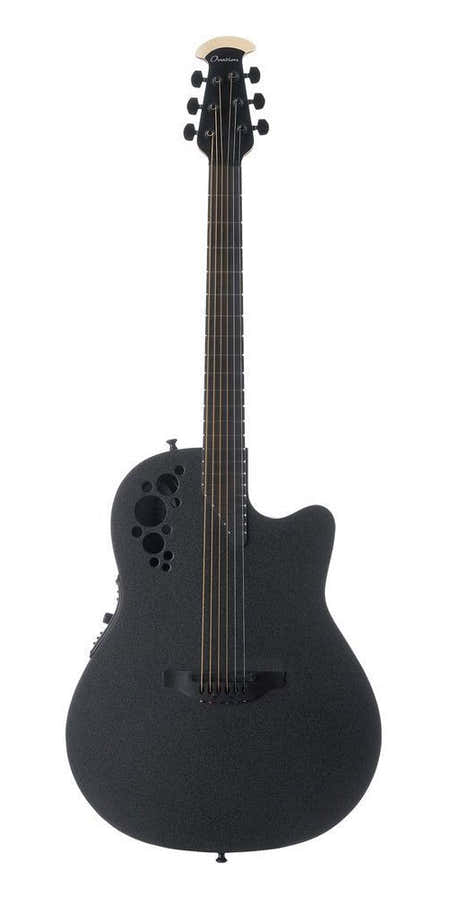Guitarra Electro-Acústica Elite Tx Super Shallow Black Textured