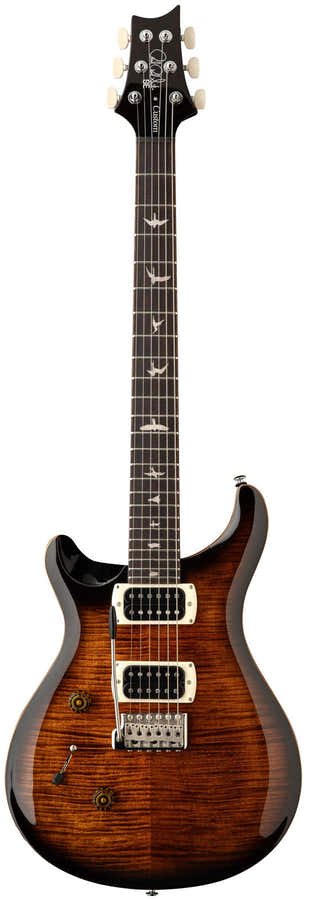 Custom 24 SE Zurdo Negro Dorado Sunburst