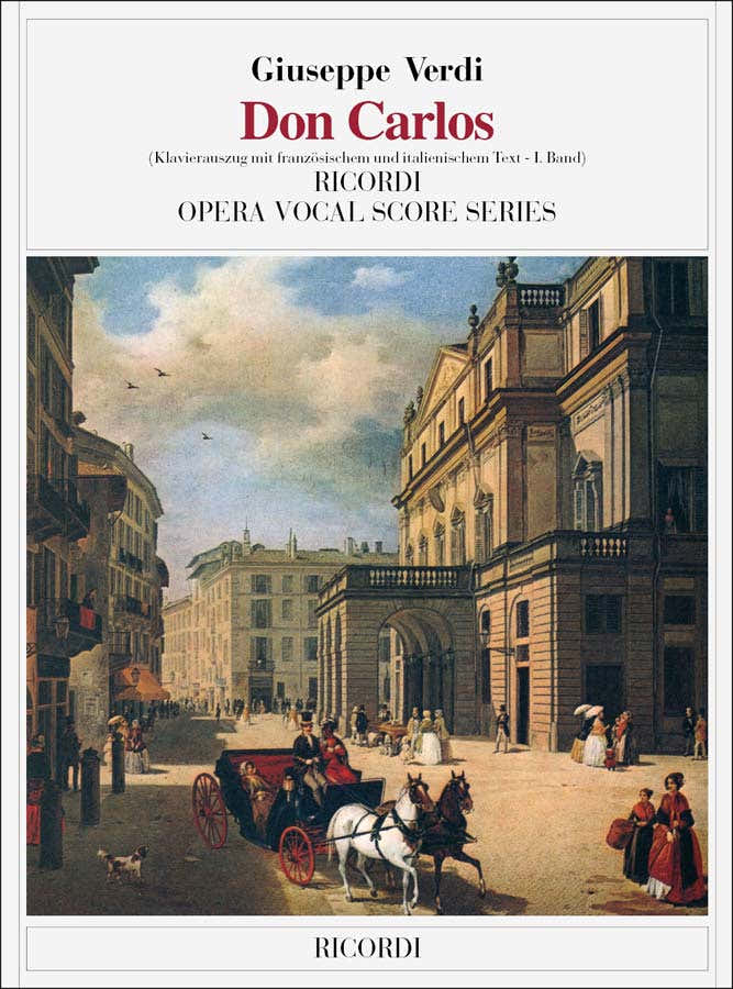 VERDI G. - DON CARLOS - Canto y piano