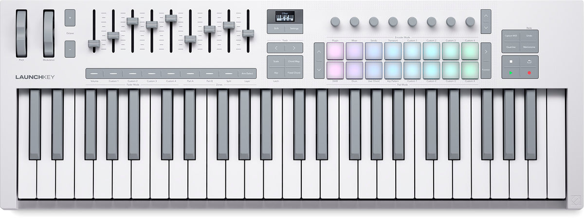 Novation Launchkey 49 MK4 Blanco