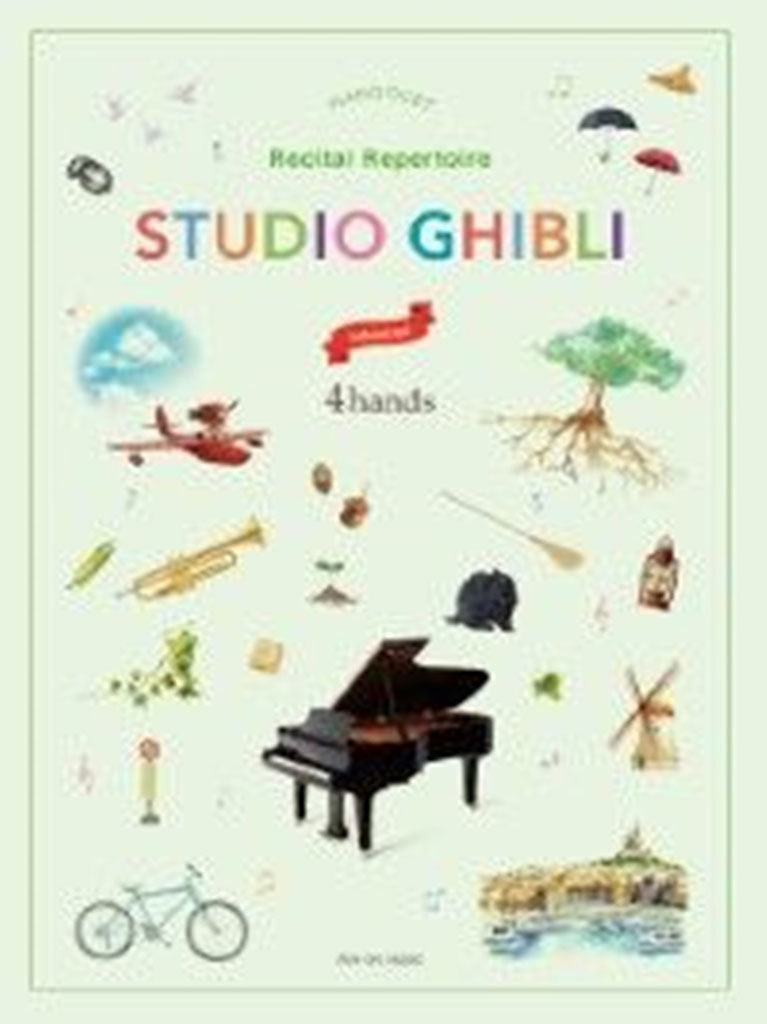 Zen-On Music Studio Ghibli Récital Répertoire Advanced Piano Duo