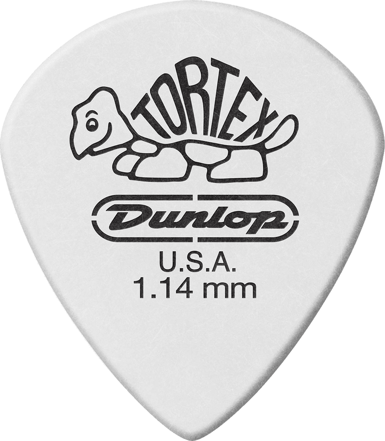 12 x 1,14mm Tortex White Jazz III