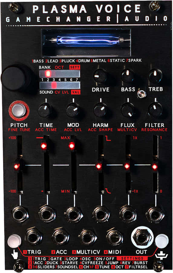 PLASMA VOICE SYNTHESIZER EURORACK MODULE