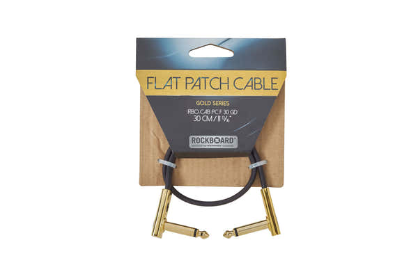 Cable patch plano de la serie Gold CAB-pc-F-30-gd