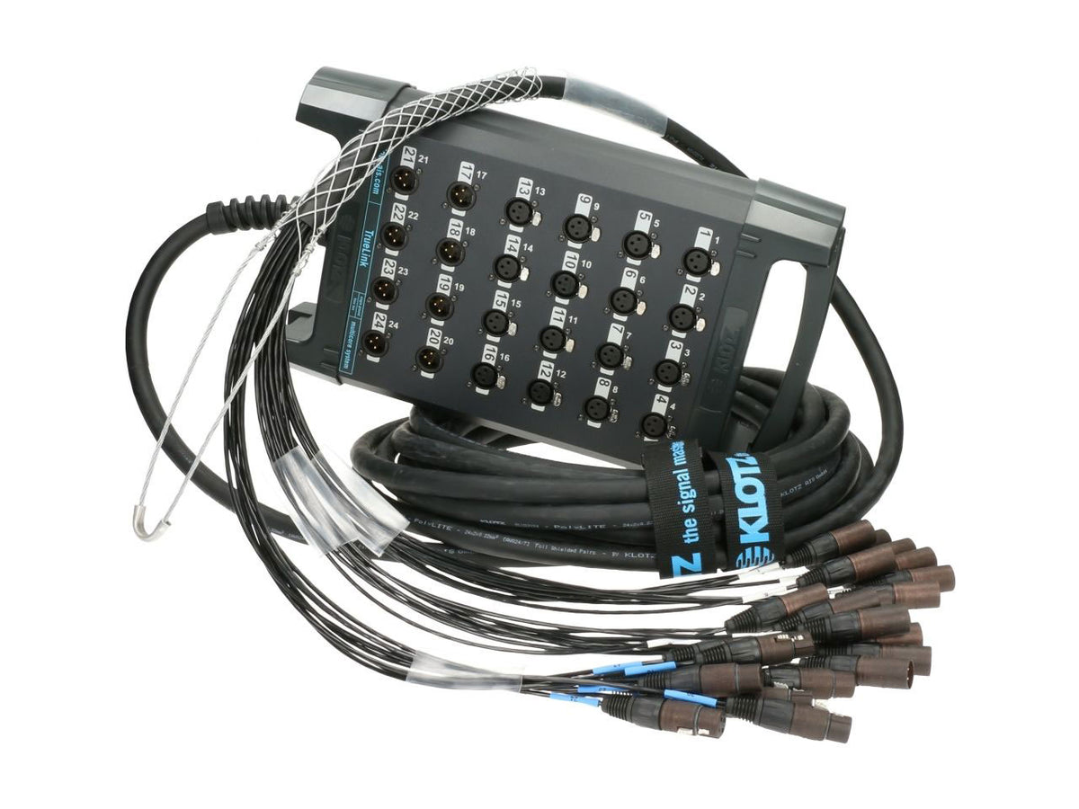 Klotz TL2U168X30 TRUELINK STUDIOLINK STUDIOLINE XLR/XLR IN:16/ OUT:8  CABLE:30M,PLU22