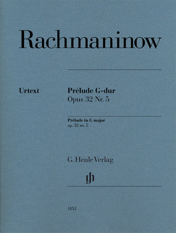 Rachmaninov S. - Prelude G-dur Op.32 N°5 - Piano