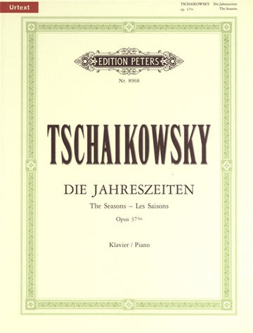 Tchaikovsky Peter Ilyich - Las estaciones Op.37a - Piano