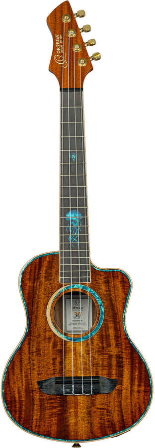 Ukulele Tenor Ortega,30Th Jfish Cw Eq