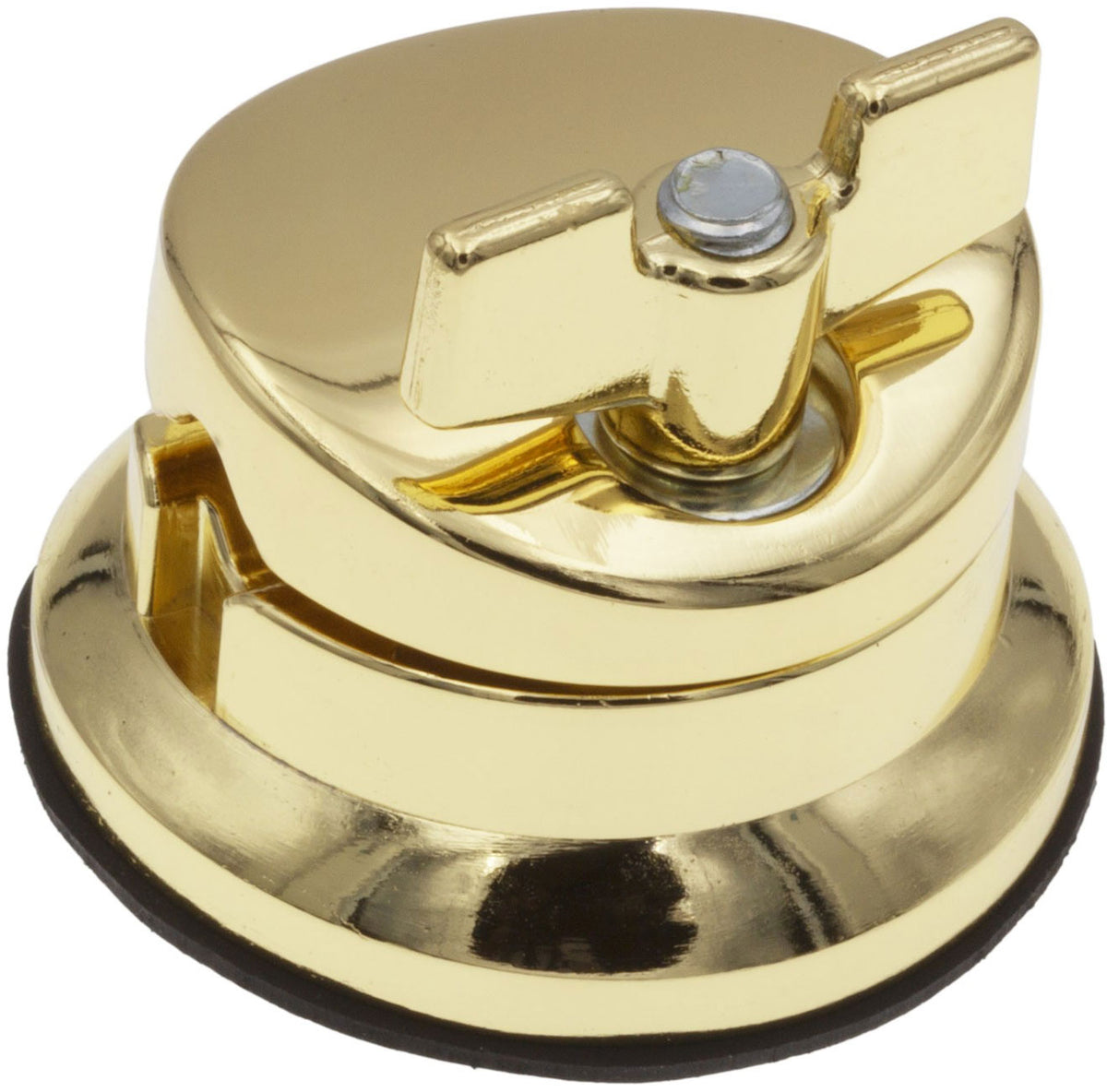 TB10BR - Bellota Redonda Deluxe Soporte Tom / Tom de Suelo Dorado 50mm (x1)