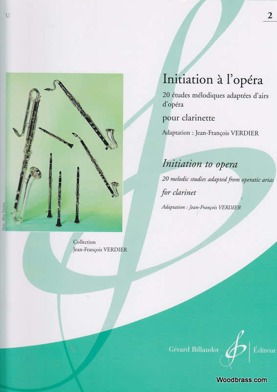 Verdier J.F. - Initiation A L'opera Volume 2 - Clarinette