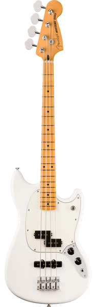 Mustang Bass PJ Player II MN Blanco polar