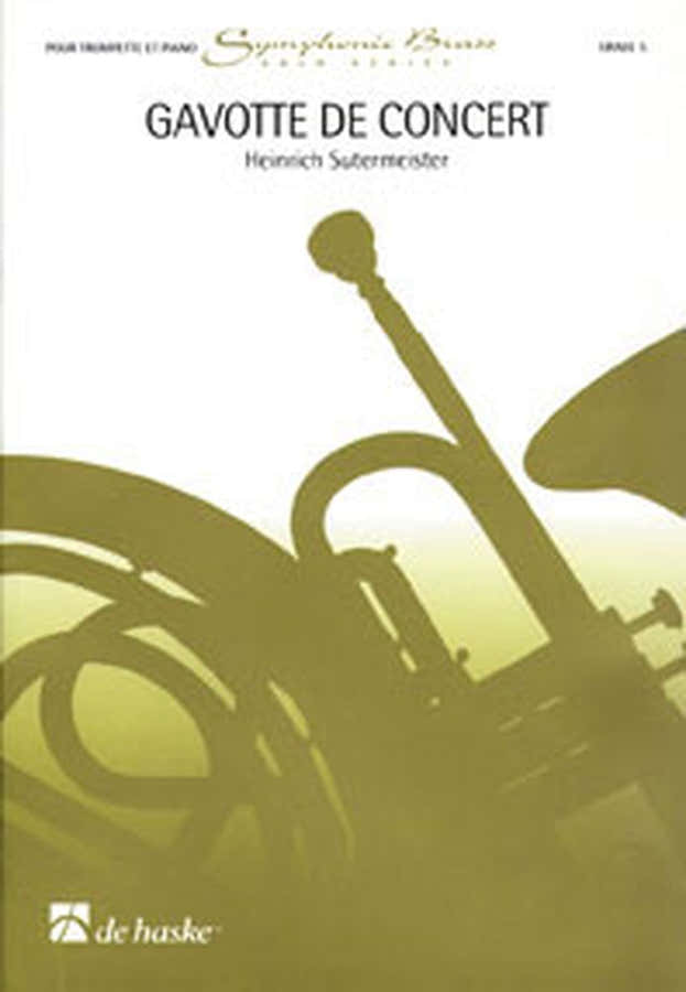 Suteister H. - Gavotte De Concert - Trompette Piano