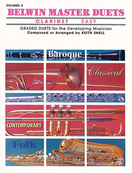 Snell Keith - Belwin Master Duets Clarinet Easy II - Clarinet Ensemble