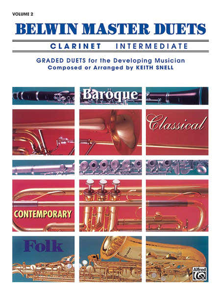 Snell Keith - Belwin Master Duets - Clarinet Intermediate II - Clarinet Ensemble