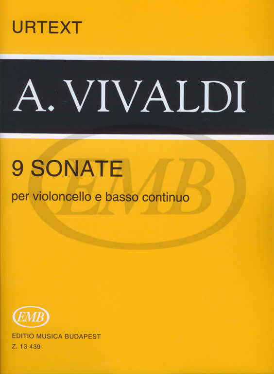 Vivaldi A. - 9 Sonate - Cello