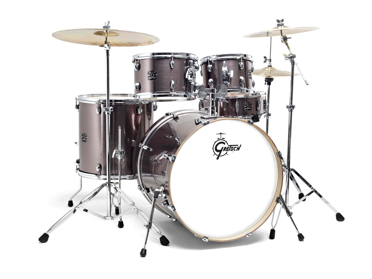 GE2-E825TK-GS - NEW ENERGY STAGE 22" GREY STEEL + PLATOS PAISTE 101