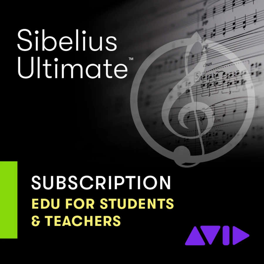 Suscripción Sibelius Ultimate 1Y Educación