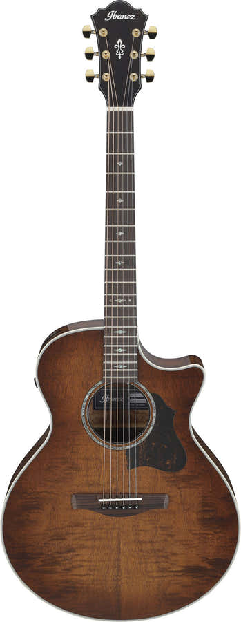 AE340FMH-mhs Sunburst de caoba
