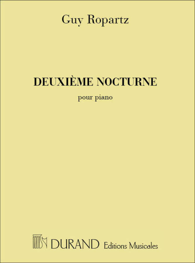 Ropartz - Nocturne N 2 - Piano