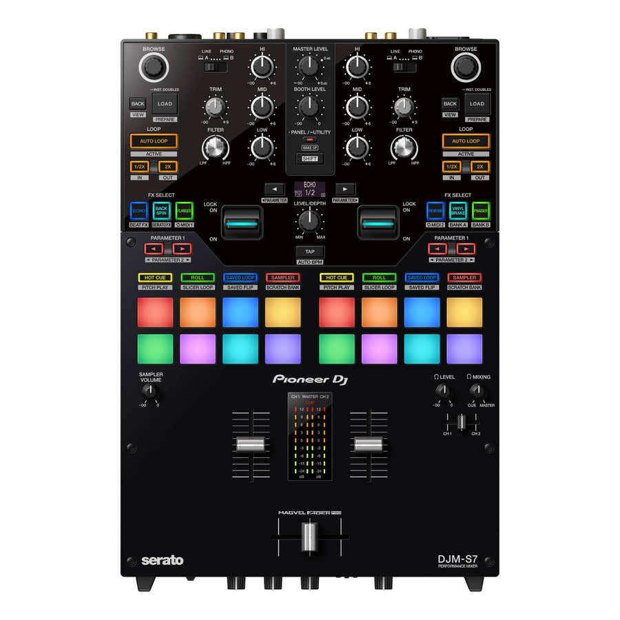 DJM-S7 - CONSOLA DE MEZCLA DE DJ USB DE 2 CANALES