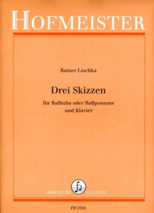 Lischka Rainer - 3 Skizzen - Tuba Basse & Piano