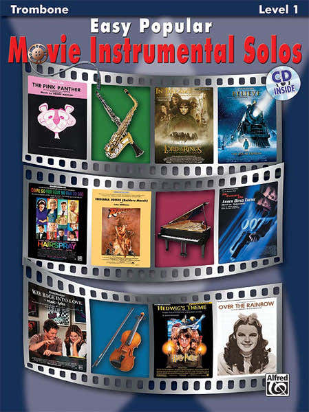 Easy Popular Movie Solos + CD - Trombone Solo