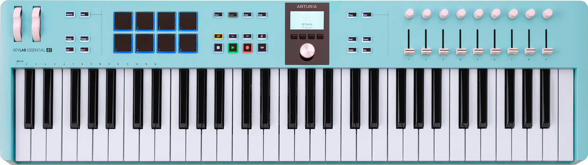 Keylab Essential 61 MK3 Aguamarina