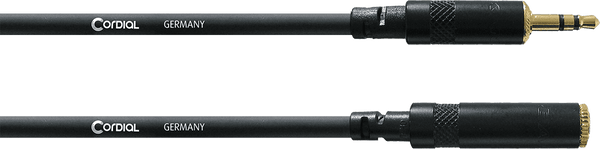 Cable de Audio Estéreo Minijack Macho/minijack Hembra 3 M