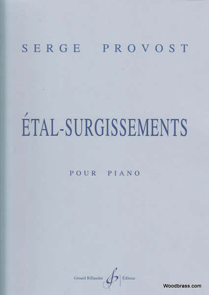 Provost Serge - Etal Surgissements - Piano