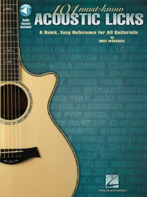 Marshall W. - 101 Must Know Acoustic Licks - Guitar