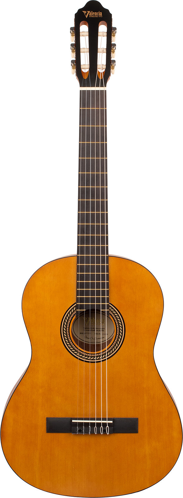 Valencia VC204L 4/4 natural vintage LH