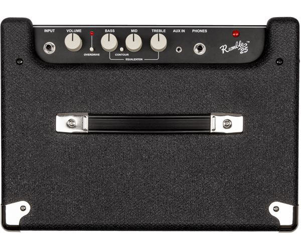 Rumble 25 (V3) Negro/Plateado
